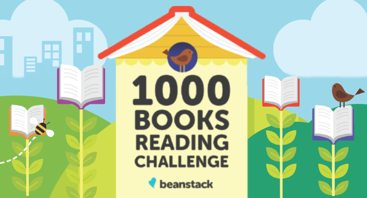 1000 books reading challenge image