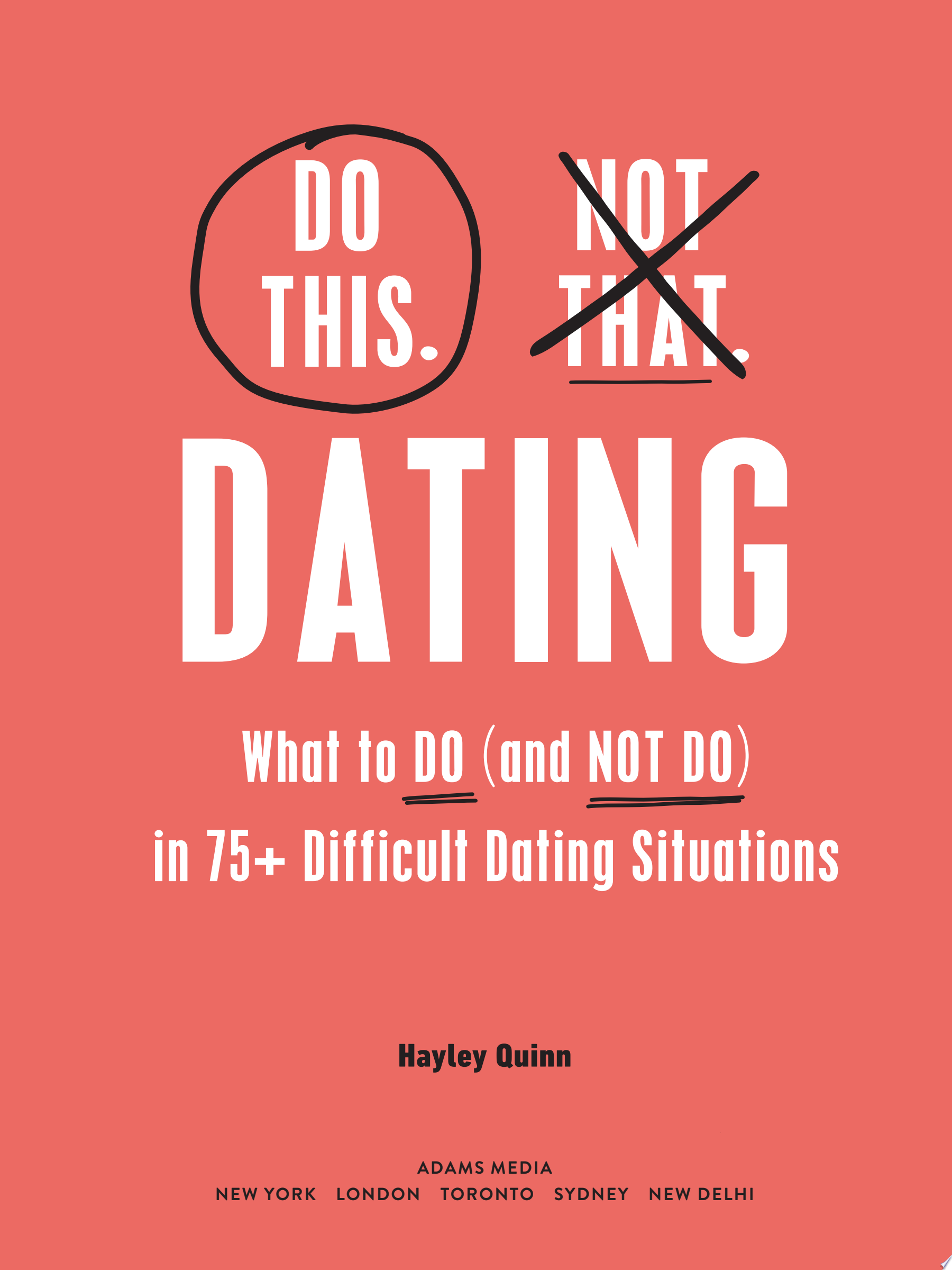 Image for "Do This, Not That: Dating"
