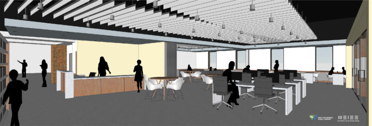 Teens/Young Adults will have their own place to enjoy the library. (Courtesy: STUDIO MELEE.)