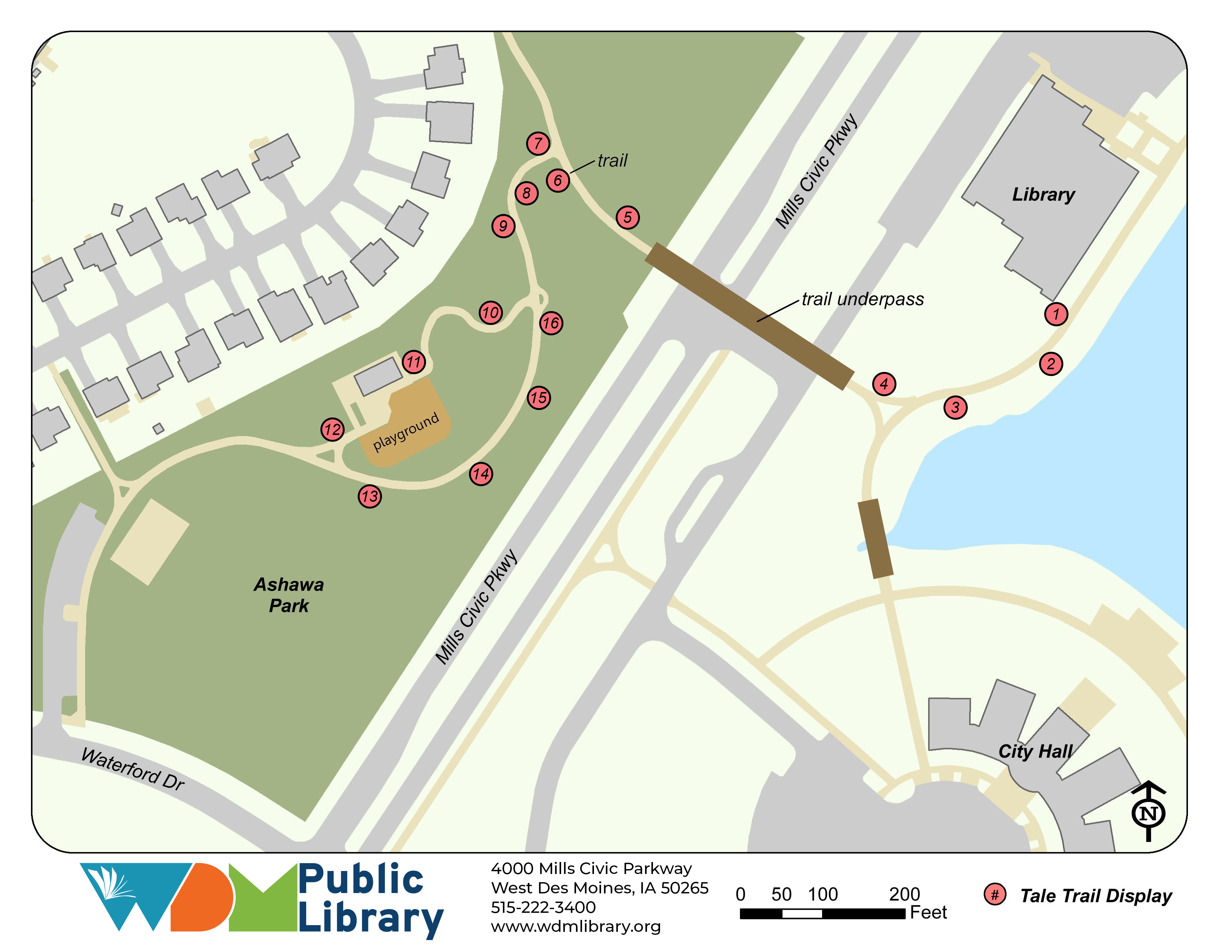 Tale Trail Map