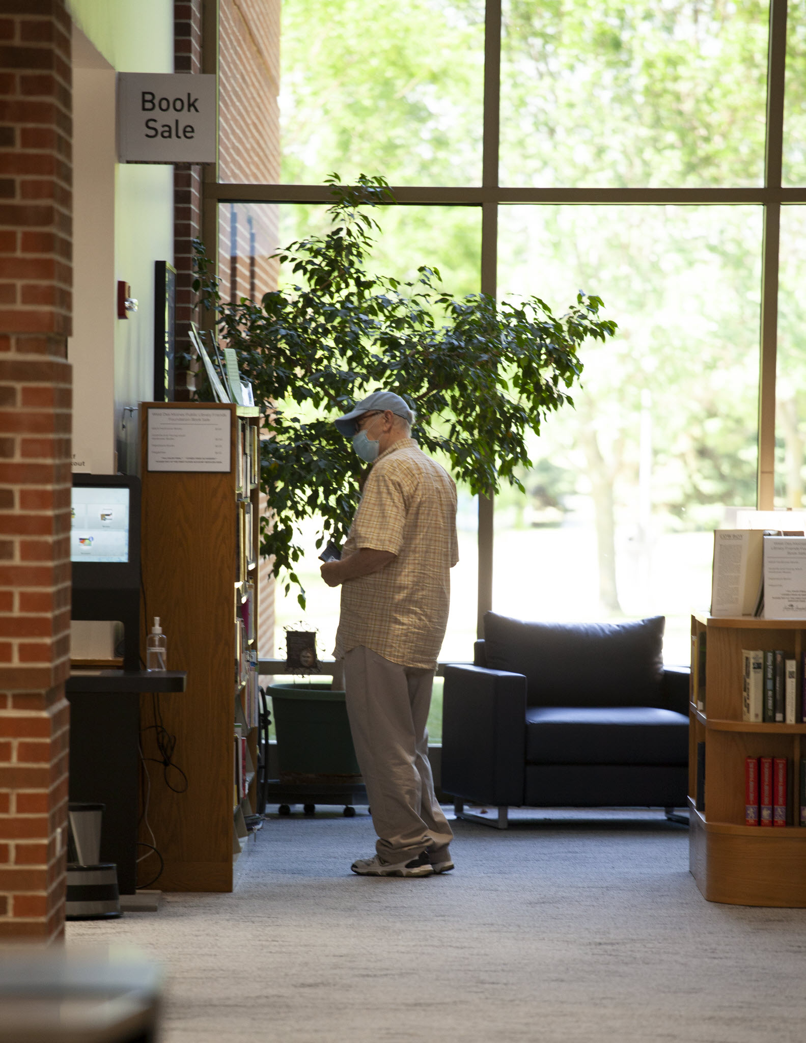 book sale area