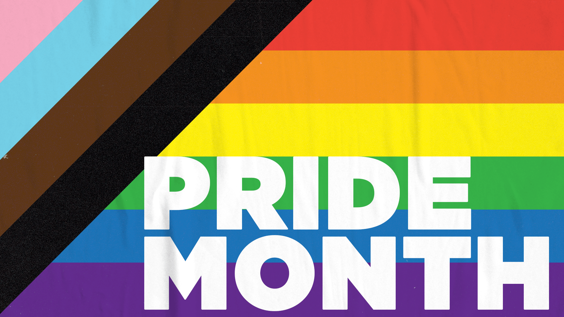 pride flag poster