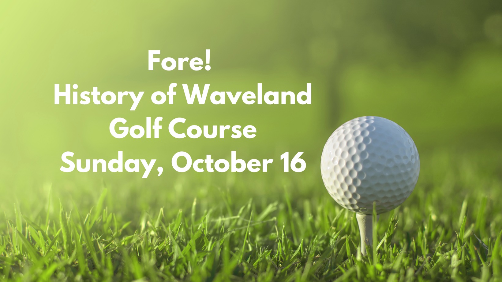Iowa Files Fore! The History of Waveland Golf Course West Des Moines
