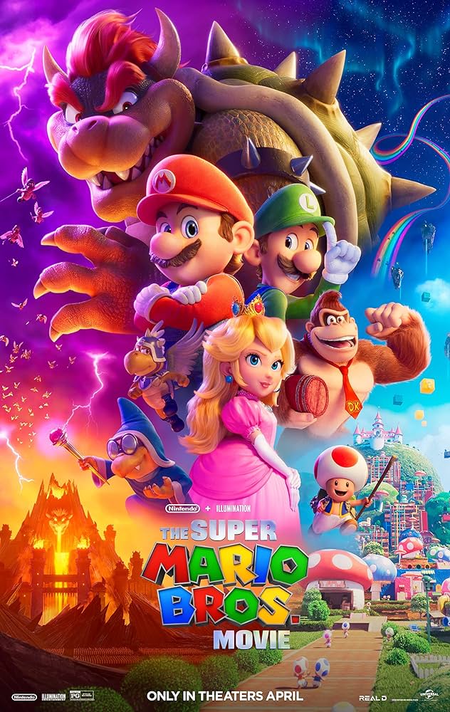 The Super Mario Bros. Movie DVD Cover