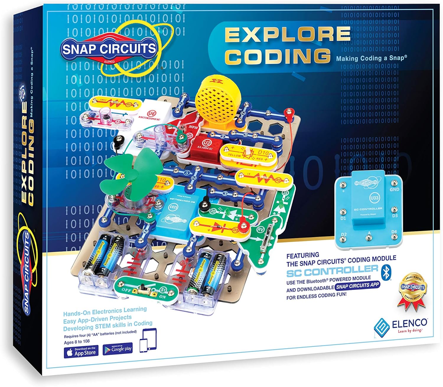 Snap Circuits Explore Coding product box