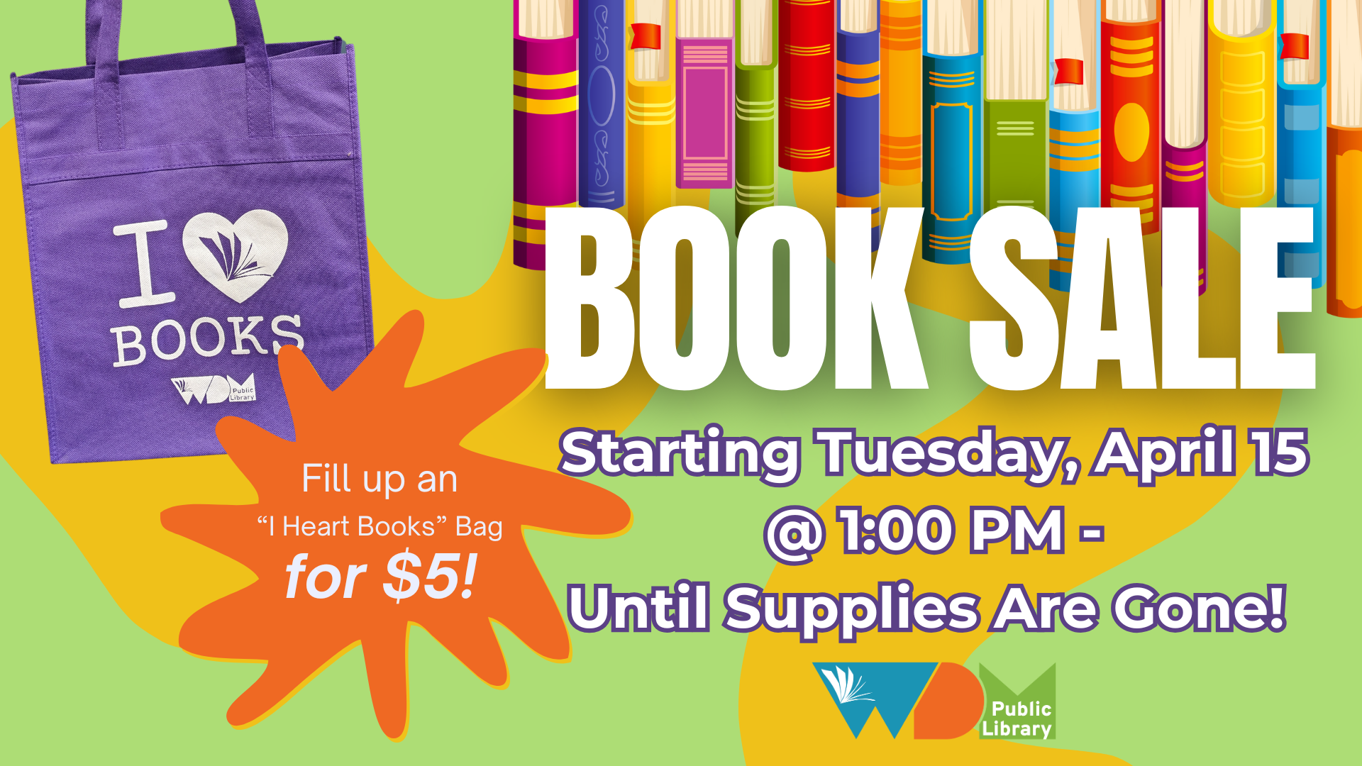 Book Sale 1:00