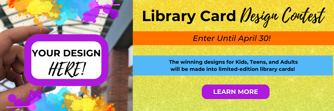 Library Card Design Contest
