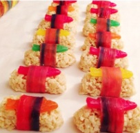 candy sushi