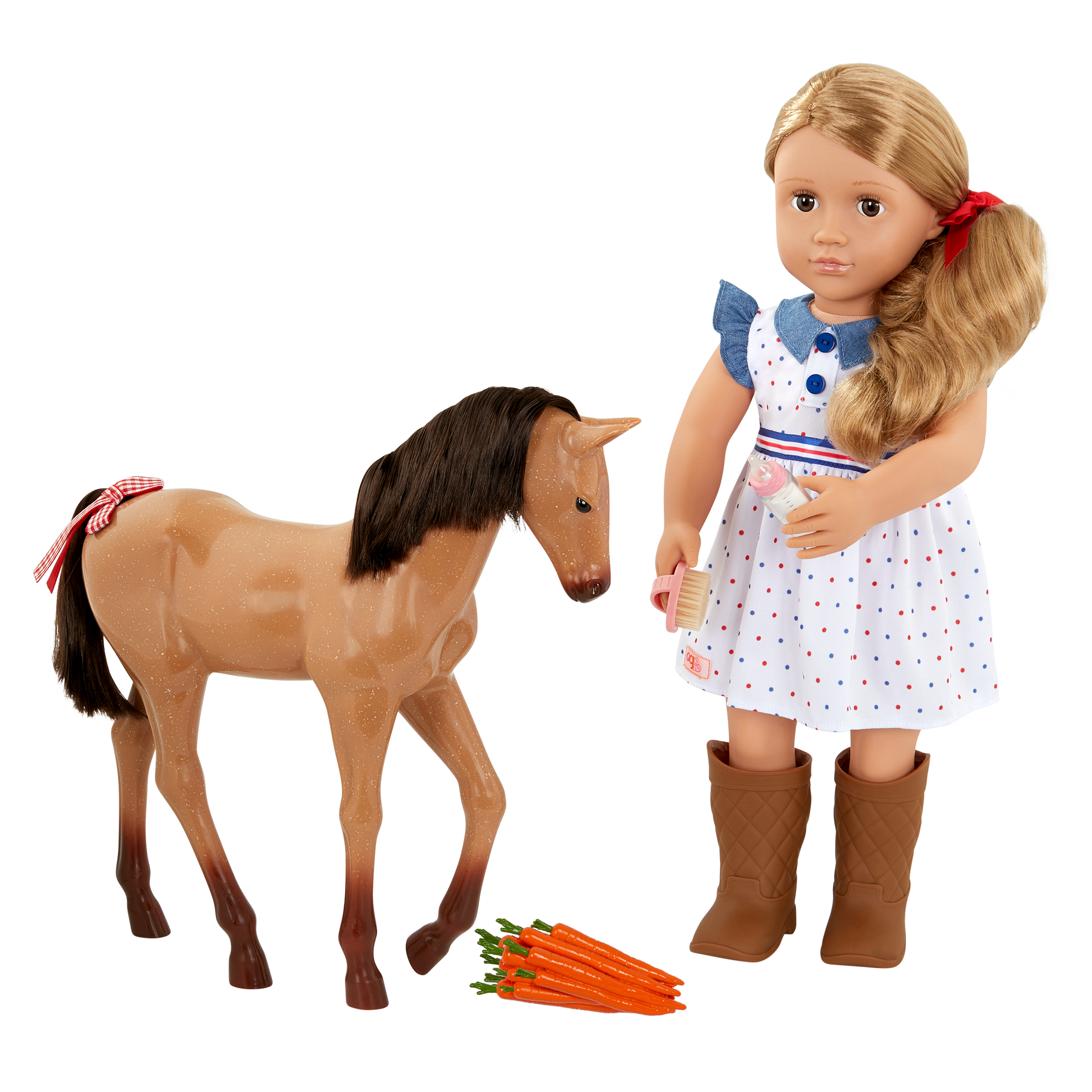 Shelley doll and foal