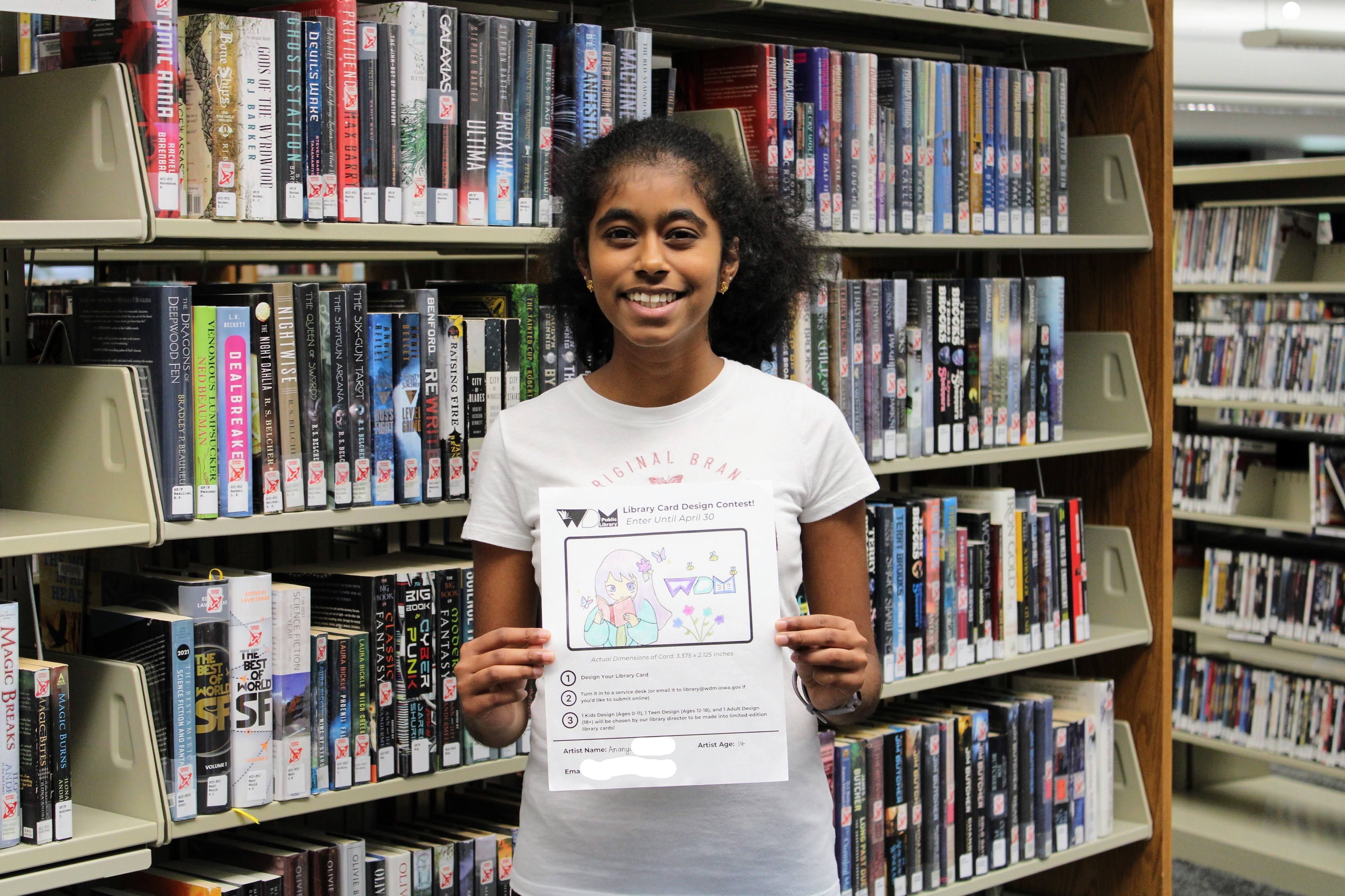 Teen Library Card Design