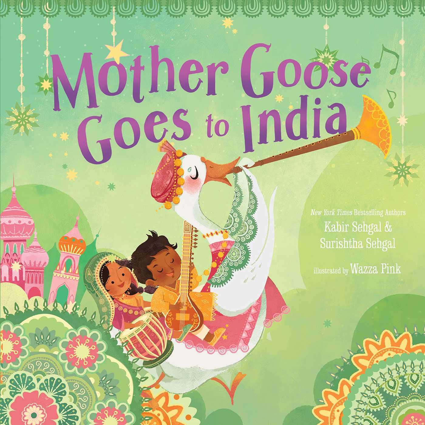 Cover for "Mother Goose Goes to India"