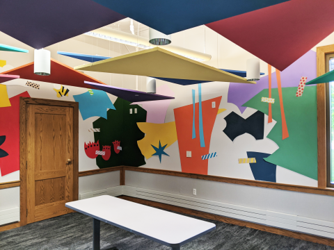 Finished Story Room Mural