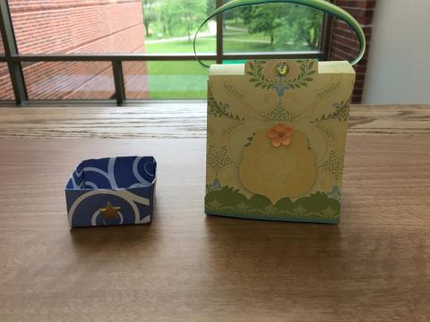 paper box and bag