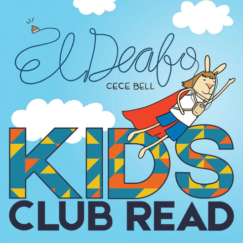 el deafo book cover rabbit girl flying