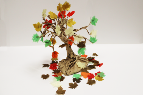 paper bag tree