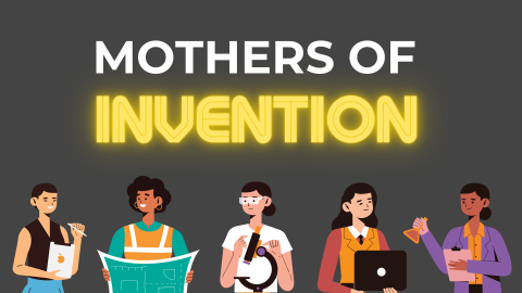 Mothers of Invention image with 5 different figures of women