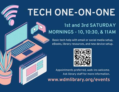 tech one on one saturday poster