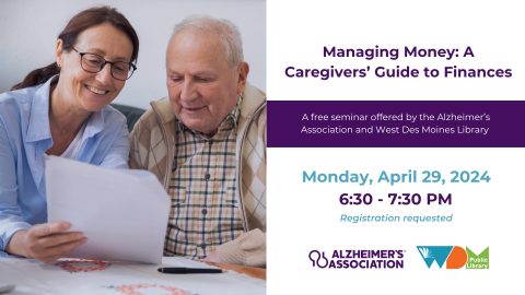 Managing Money a caregivers' guide to finances 