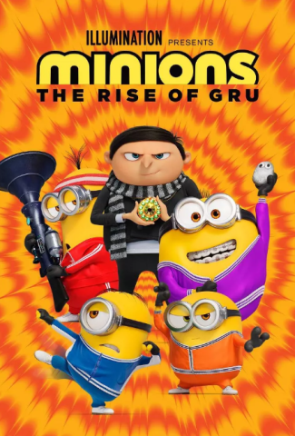 Minions: The Rise of Gru DVD Cover