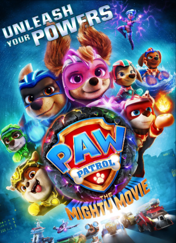 Paw Patrol: The Mighty Movie DVD Cover