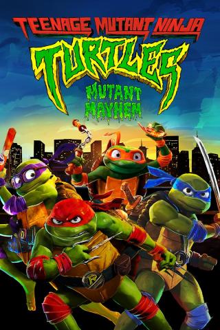 Teenage Mutant Ninja Turtles: Mutant Mayhem DVD Cover