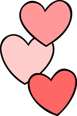 Feb Heart 3 Color