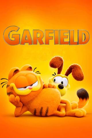 dvd cover for the garfield movie