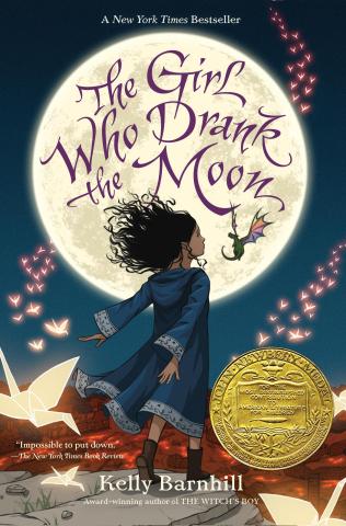 cover for "The Girl Who Drank the Moon"