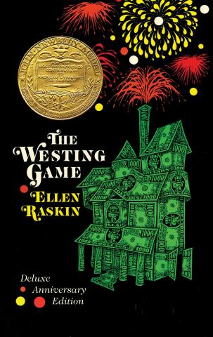 cover for "The Westing Game" by Ellen Raskin