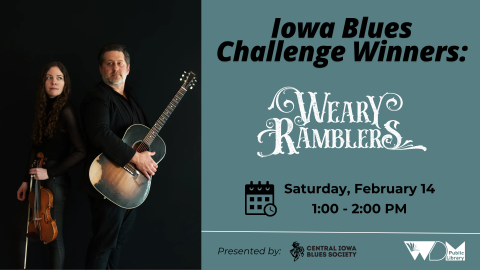 photo of members of group Weary Ramblers; date/time of program