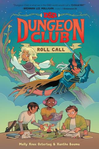 cover for "Dungeon Club: Roll Call" graphic novel