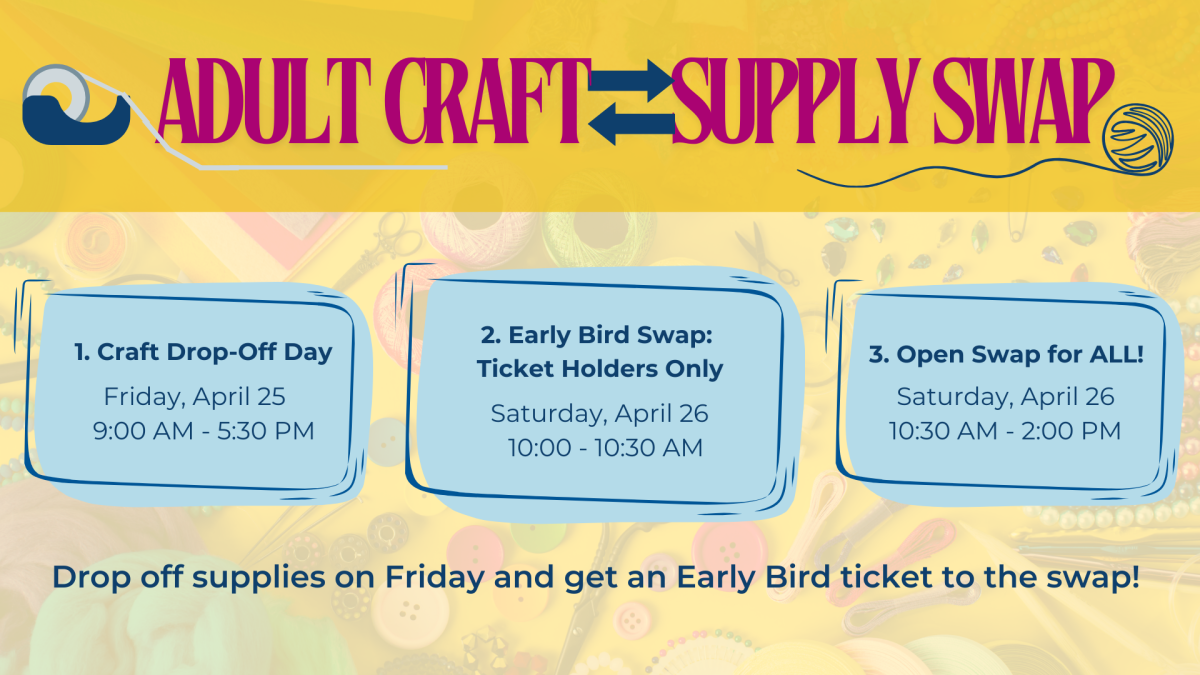 Adult Craft Supply Swap