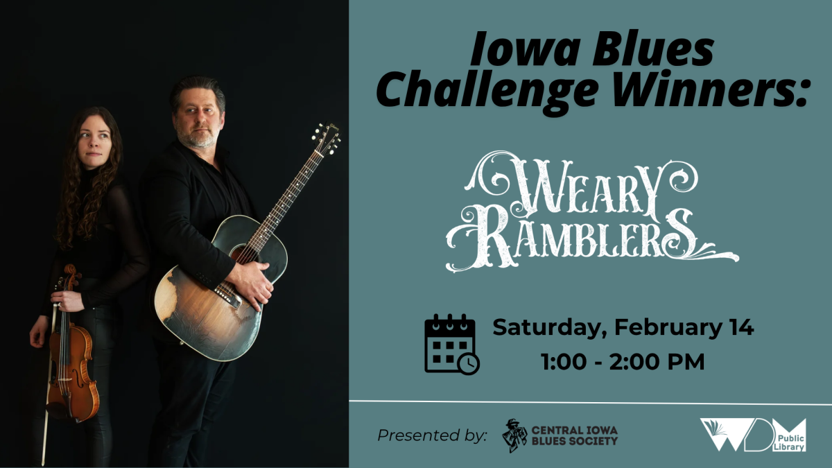 photo of members of group Weary Ramblers; date/time of program