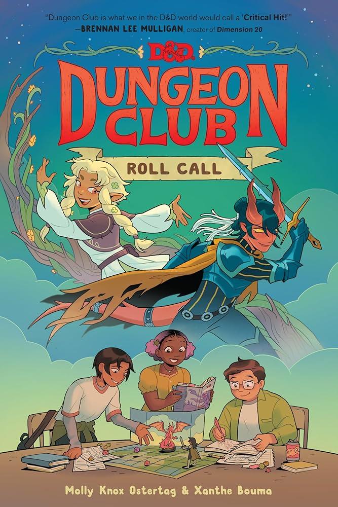 cover for "Dungeon Club: Roll Call" graphic novel