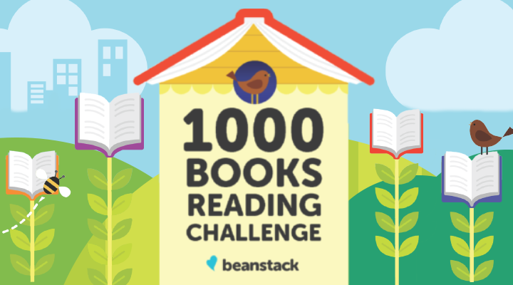 1000 books reading challenge image