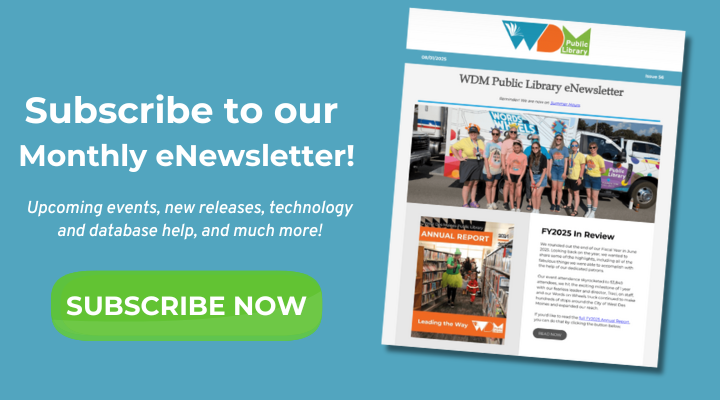 Subscribe to our monthly enewsletter